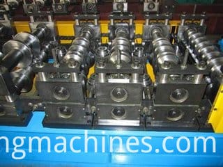 Z shaped purlin cold roll forming machine