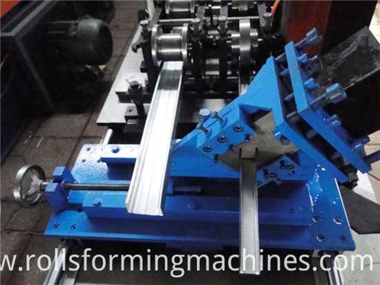 C Carbon Steel Profile Roller Forming Machine , C Carbon Steel Profile Roller Forming Machine , C Ch Sheet Metal Rolling Machine