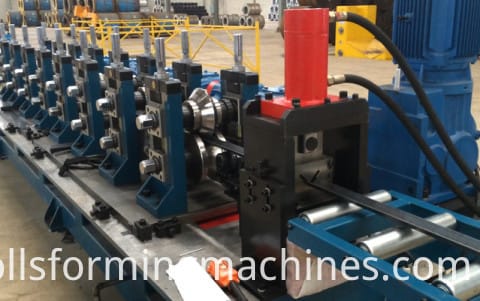 Steel And Metal Slotted Angle Roll Forming Machine