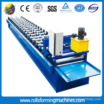 Roofing trapezoid steel panel roll forming machine