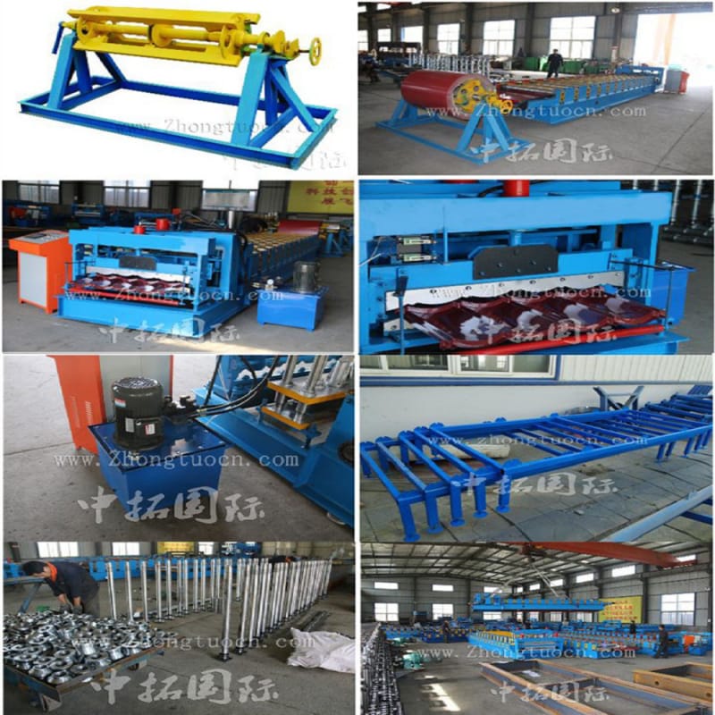 Glazed tile roll forming machine (19)