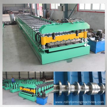 ZT1000 metal roof wall roll forming machine